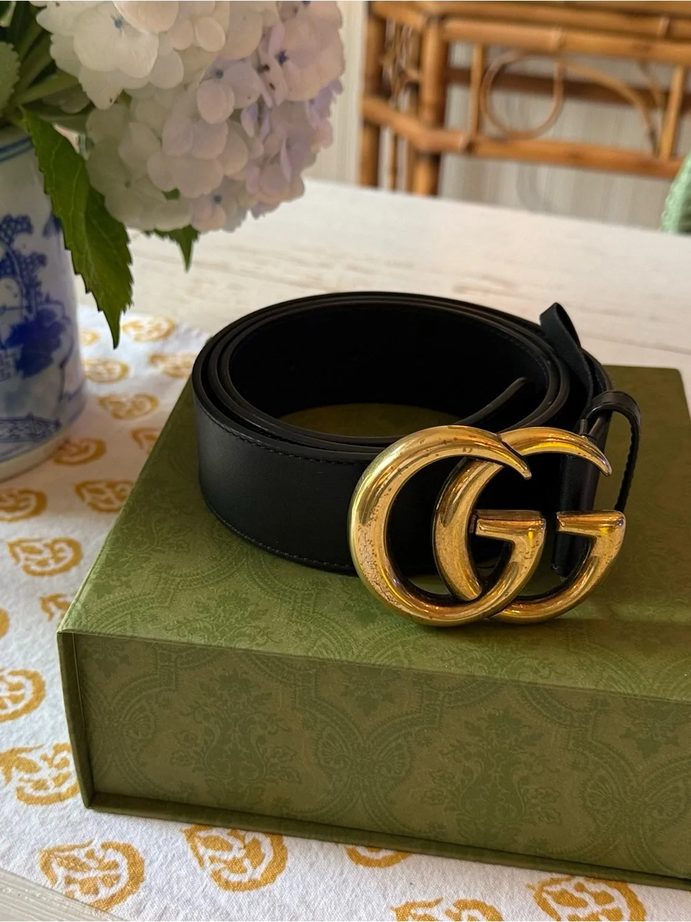 Gucci Marmont Wide Belt